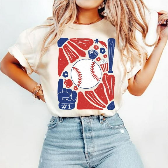 Baseball Game Day Boho T-Shirt, Retro Baseball Mama Shirt, Baseball Bow Tee, Sport Mama Shirt, Baseball Mom Gift