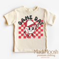 thumbnail image 1 of Baseball Game Day Kids Shirt, Baseball Toddler Tee, Baseball Season Kids Shirt TODDLER SHORT SLEEVE TEE BELLA CANVAS 3001T, 1 of 3