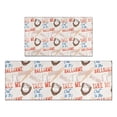thumbnail image 1 of Baseball Game Pattern Kitchen Rugs Sets Of 2,Anti Fatigue Kitchen Mat Rugs Non Slip Washable,Decorative Kitchen Floor Mats for Kitchen,Sink,Laundry,17"x30"+17"x47", 1 of 7