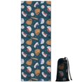 thumbnail image 1 of Baseball Gear Pattern Hot Yoga Mat Towel Non Slip for Hot Yoga - Quick-Drying Yoga Mat Cover with 4 Corner Pockets with Travel Bag - Hot Yoga Towel Non Slip 74"x26", 1 of 6