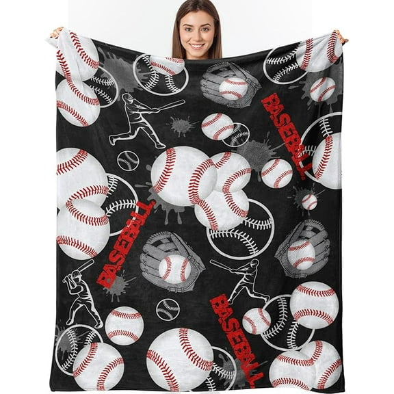 Baseball Gifts for Boys,Baseball Blanket ,Baseball Team Gifts,Baseball Coach Gifts,Baseball Blanket Gifts,Baseball Team Baseball Lover Gifts for Kids Teens Adults 50"x40"
