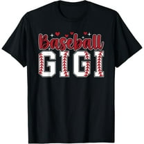 Baseball Gigi Proud Gigi Of A Baseball Player Gigi Funny Creative Graphic T-Shirt
