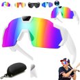 thumbnail image 1 of Baseball Glasses with Camera, Baseball Sunglasses with Camera, 4K Video Cameras Glasses, That Record Video And Audio, Smart Recording Sunglasses for Men and Women, 1 of 8