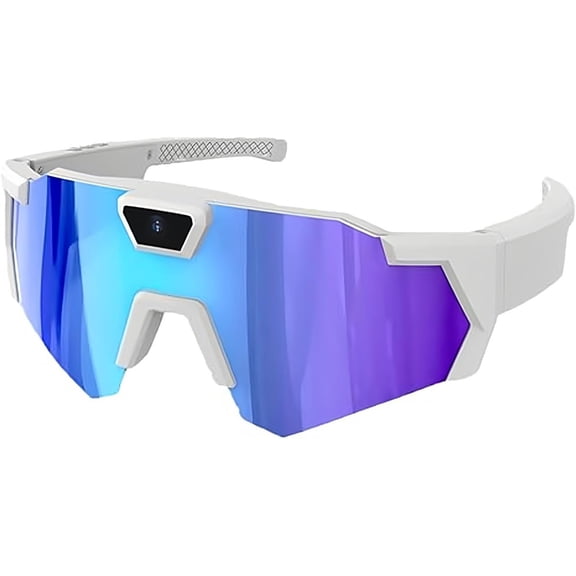 Baseball Glasses with Camera, Sunglasses with 4k HD POV Camera, Baseball Recording Glasses