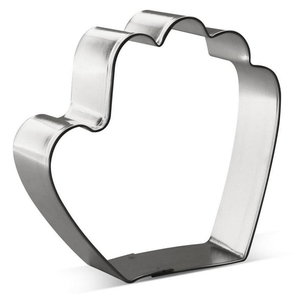 Baseball Glove Cookie Cutter 3.5 in - Foose Cookie Cutters - US Tin Plate Steel