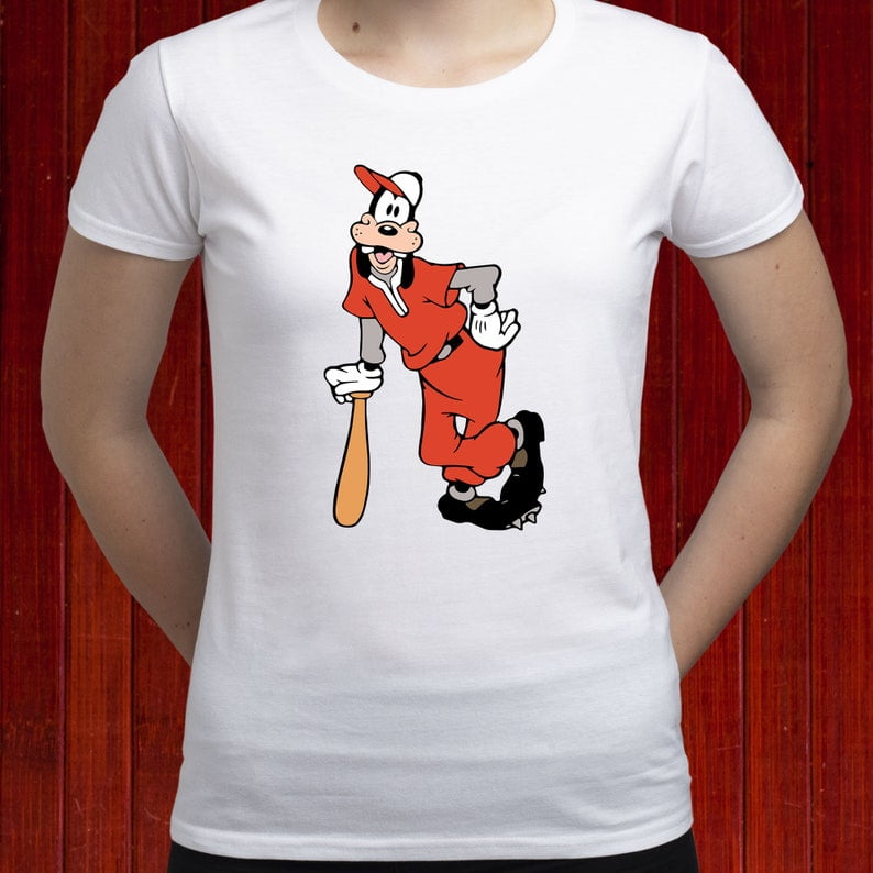 Baseball Goofy tee/ Disney Goofy shirt/ MLB tshirt/ Baseball t shirt