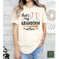 thumbnail image 1 of Baseball Grandpa Shirt,T-ball Grandma Shirt,That's My Grandson Out There,Baseball Game Day TShirt,Baseball Lover Gift, Softball Grandma Gift Tshirt All Size S-5XL, 1 of 5