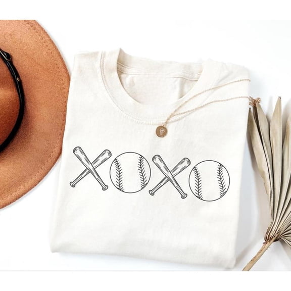 Baseball Graphic Tee Fan T Shirt Tops Fashion and Comfortable Short Sleeve Round Neck White S-5XL