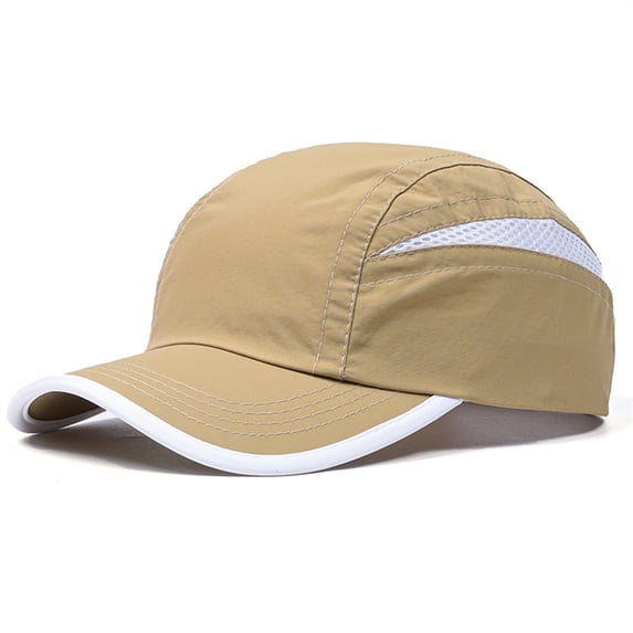 Under $2 Baseball Hat AURORADY Daily Hats Baseball Caps Cycling Sports Hiking Unisex Baseball Caps, Khaki One Size Visors