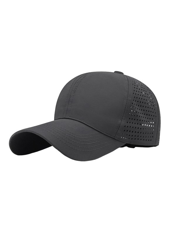 Baseball Hat Extended Brim Sunshade Effect Adjustable Sun Hat Quick-Drying Cap with Breathable Holes
