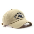 thumbnail image 1 of Baseball Hat Sun Protection Adjustable Running Workouts Outdoor Activities In Mens Caps Beige One Size, 1 of 4