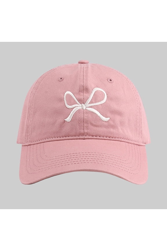 Baseball Hat Trendy Cute Bow Preppy Sun Protection Hiking Travel Trucker Accessories Summer Adjustable Mens Caps