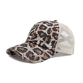 thumbnail image 1 of Baseball Hat Washed Mesh Adjustable Comfortable Breathable Daily Vacation Sun Protection Summer Men Caps, 1 of 3