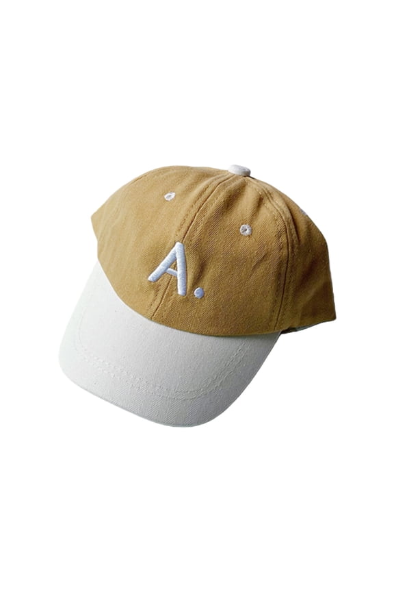 Baseball Hat for All Seasons: Letter Embroidered Sun Hat, Fashion Color Matching Cap for Men and Women