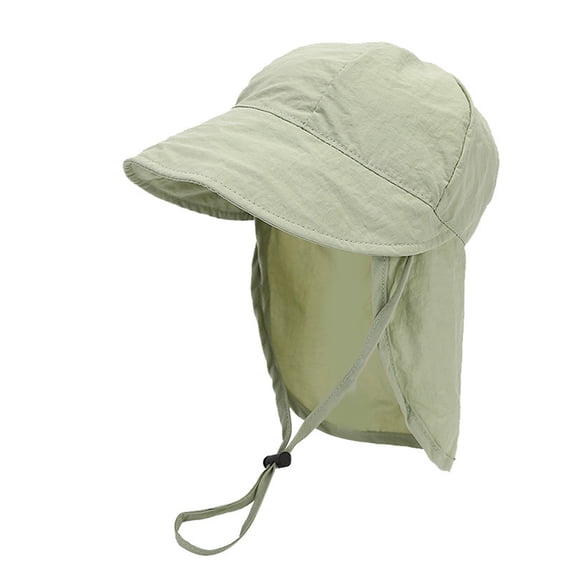 Baseball Hats for Men Women CQXIDFH Camouflage Bucket Hat with Adjustable Hood, Foldable Shade Cap for Mountaineering Fishing Outdoor, Cowboy Hat (Green, One Size)