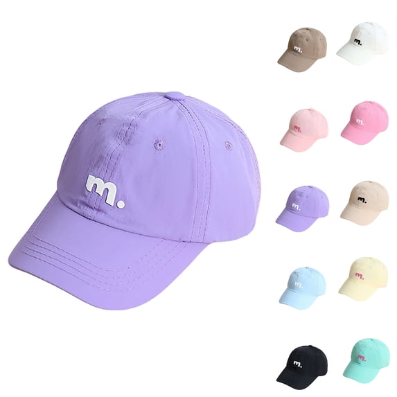 Baseball Hats for Boys Lightweight Ponytail Hat Breathable Girls Cap