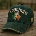 thumbnail image 1 of Baseball Hats for Men Women AURORADY Baseball Cap Irish Men Women Hat for Dad Mom Grandpa St Day, Green One Size Baseball Caps, 1 of 5