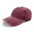 thumbnail image 1 of Baseball Hats for Men Women Custom Large Scalesun Protection Solid Color Adjustable Outdoor Sport Summer Mens Hats And Caps, 1 of 3
