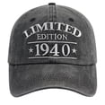 thumbnail image 1 of Baseball Hats for Women Men Distressed Embroidered Adjustable Snapback Outdoor Sports Casual Vintage Ball Caps A One Size, 1 of 2