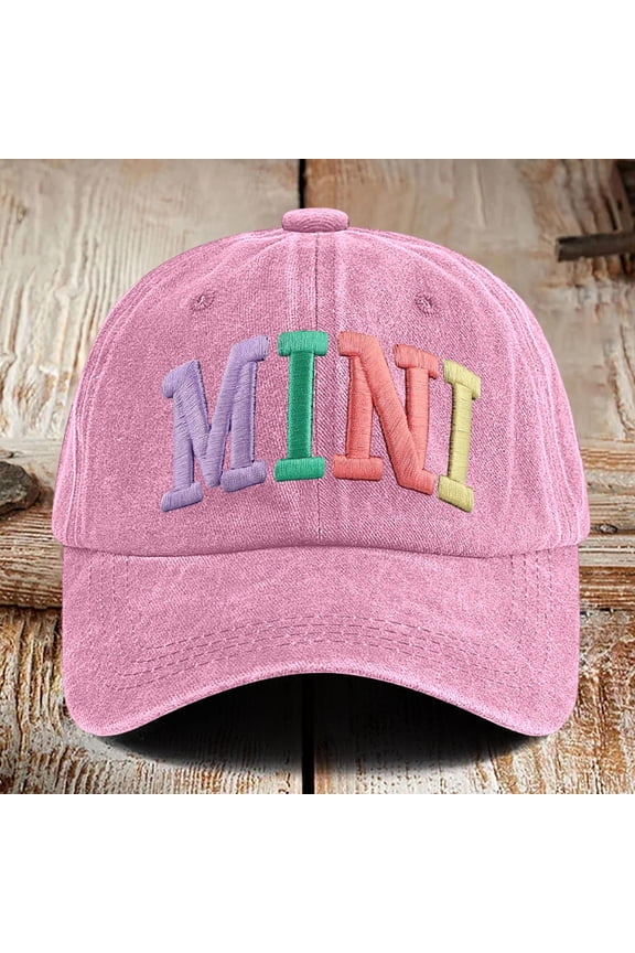 Baseball Hats for Women Men Mini Funny Adjustable Distressed Letter Embroidered Mini Sun Protection Summer Mens Hats And Caps
