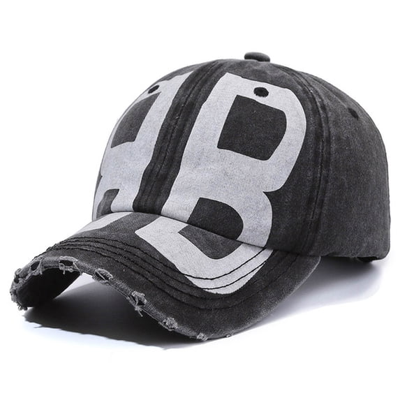 Baseball Hats for Women Men Trendy Adjustable Letter Print Casual Sport Outdoor Daily Wear Comfortable Fit Sun Protection Summer Ball Caps for Men