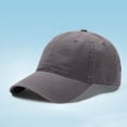 thumbnail image 1 of Baseball Hats for Women Men Versatile Outdoor Casual Activities Adjustable with Curved Brim Season Baseball Caps Grey One Size, 1 of 3