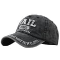 thumbnail image 1 of Baseball Hats for Women, Trendy Embroidered Mom Dad Hat, Washed Cotton Adjustable Cap, 1 of 8