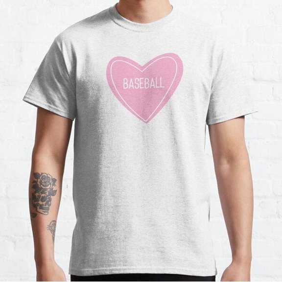 Baseball Heart Classic T-shirt