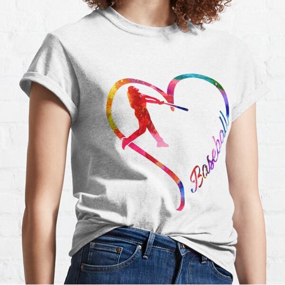 Baseball Heart Classic T-shirt