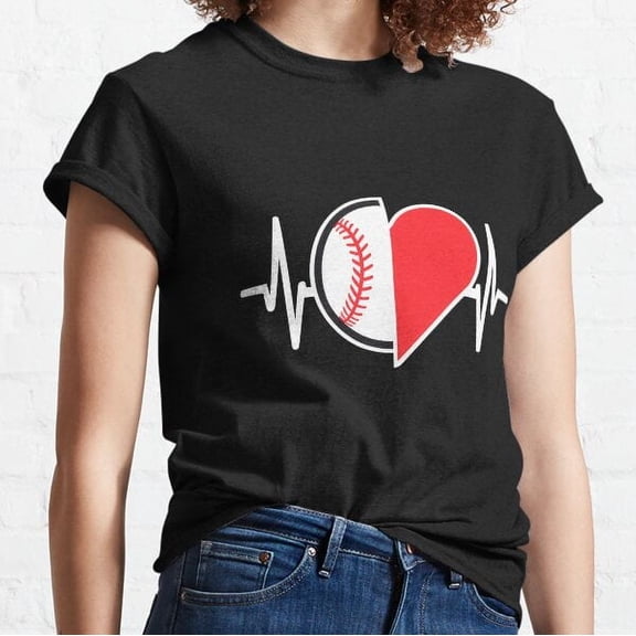 Baseball Heart Classic T-shirt