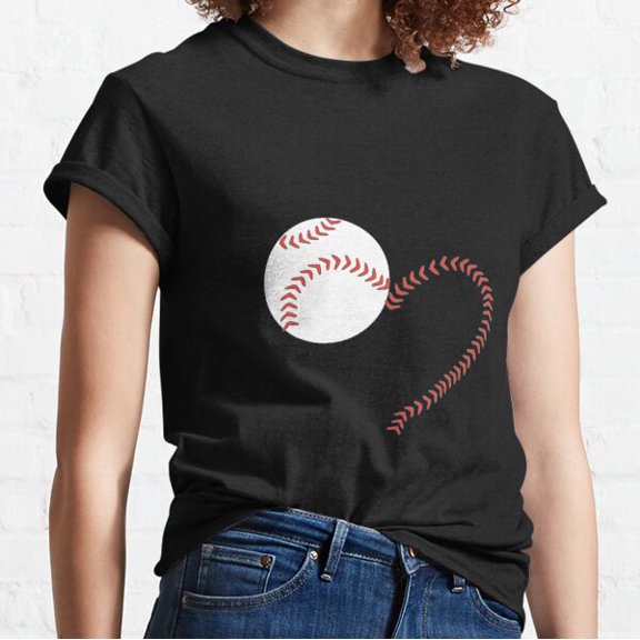 Baseball Heart Classic T-shirt