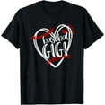 thumbnail image 1 of Baseball Heart GIGI Shirt Grandma Tshirt Trendy Funny Creative Graphic T-Shirt, 1 of 3