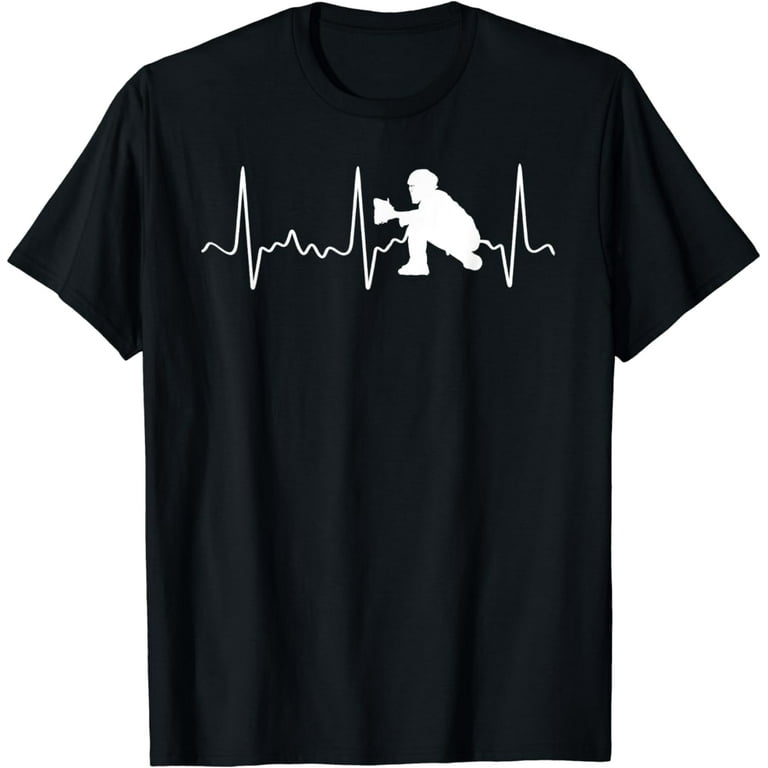 Baseball Heartbeat Pulse, Funny Baseball T-Shirt Baseball Heartbeat Pulse, Funny Baseball T-Shirt