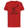 thumbnail image 1 of Baseball Hitter Design T-Shirt Men -Image by Shutterstock, Male Large, 1 of 2