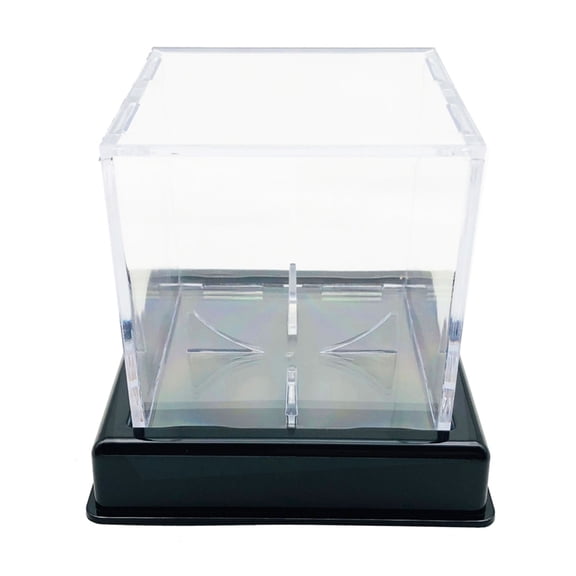 Baseball Holder Case Baseball Container Clear Acrylic Baseball Display Case Baseball Display Baseball Box with Stand