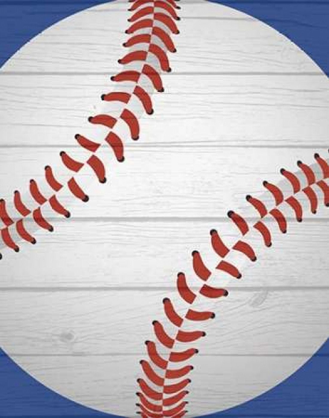 Baseball II Canvas Art - Tamara Robinson (22 x 28)