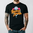 thumbnail image 1 of Baseball Ice Cream Home Plate Lifestyle Fan Graphic Unisex T Shirt up to 5XL, 1 of 2