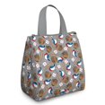 thumbnail image 1 of Baseball Items Pattern Insulated Lunch Bag for Women & Adults,Large Portable Soft Cooler Lunch Bag,Thermal Food Storage Tote with Pearl Cotton,8.66L,8.75x5.75x9.5 Inch, 1 of 6
