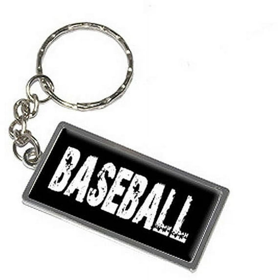 Baseball Keychain Key Chain Ring