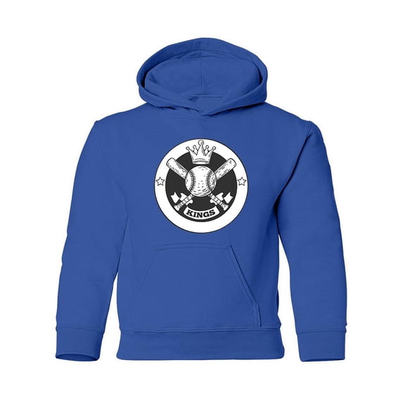 Baseball Kings Hoodie Juniors -Image by Shutterstock, Large