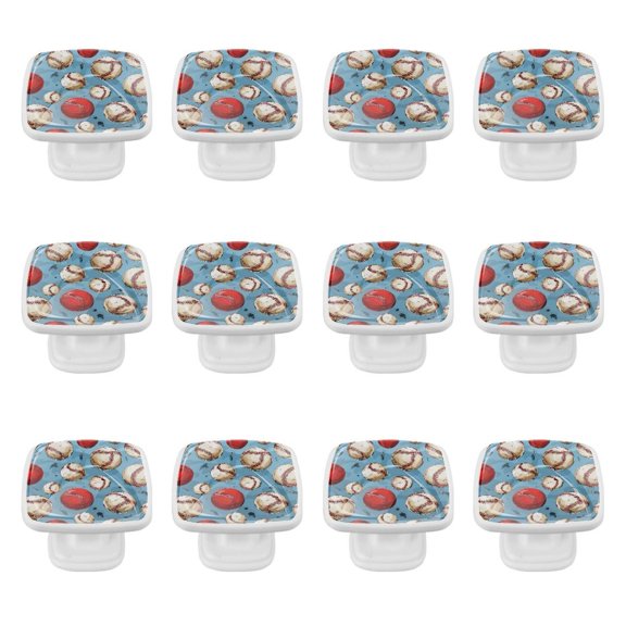 Baseball Kitchen Cabinet Knobs 12 Pack Drawer Knobs Cabinet Hardware