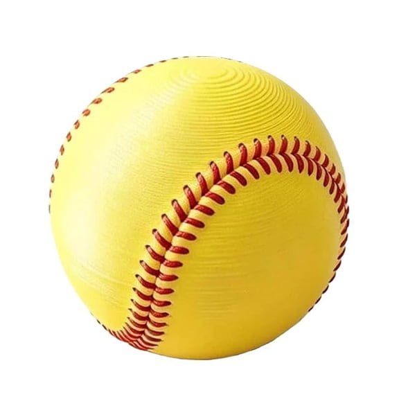 Baseball LED Night Light, 3D Sports Theme Baseball Lamp, Soft Vinyl Bedside Desk Light for Bedroom, Bookshelf, Study Desk, Sports Room Decor and Baseball Fan Gift