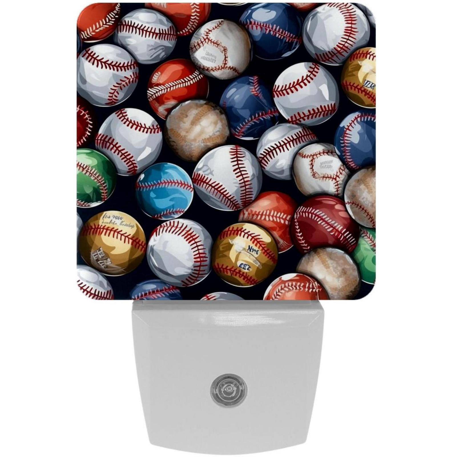 Baseball LED Square Night Lights - Illuminating Your Space with Style ...