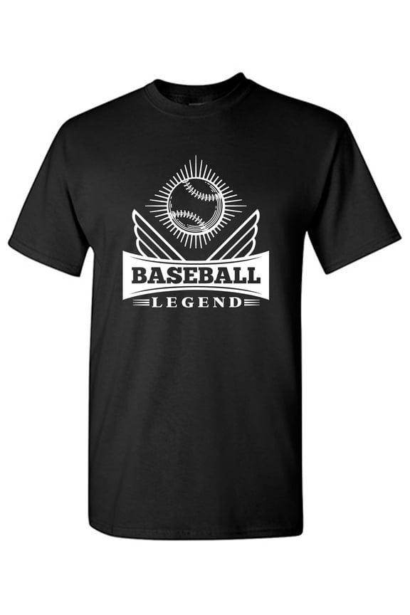 Baseball Legend Sarcastic Humor Graphic Tees Gift For Mens Novelty Funny T Shirt