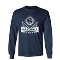thumbnail image 1 of Baseball Legend Sarcastic Humor Novelty Men's Long Sleeve Shirts, 1 of 3