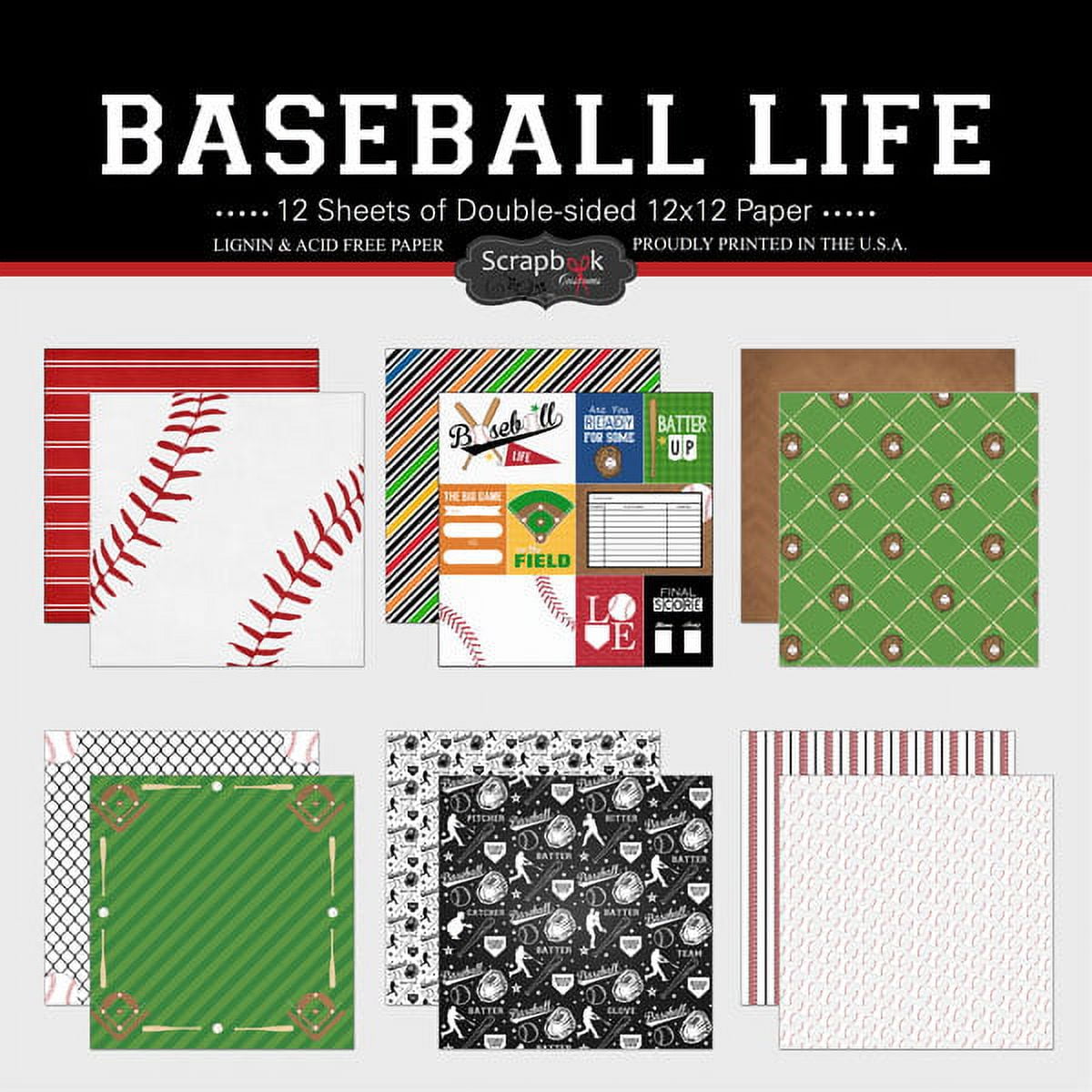 Baseball Life Paper Pack