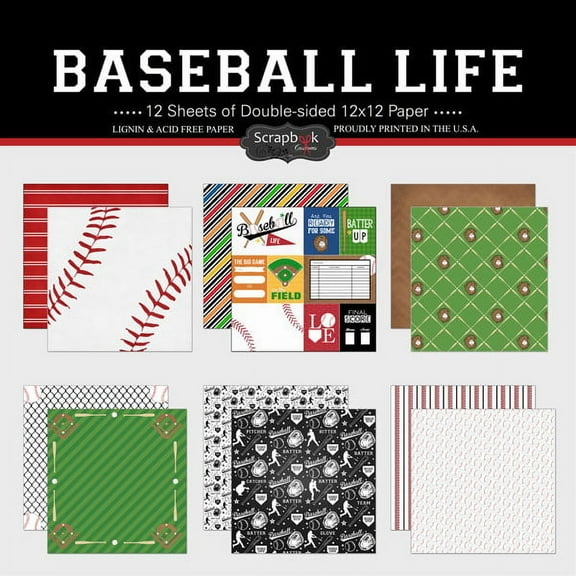 Baseball Life Paper Pack