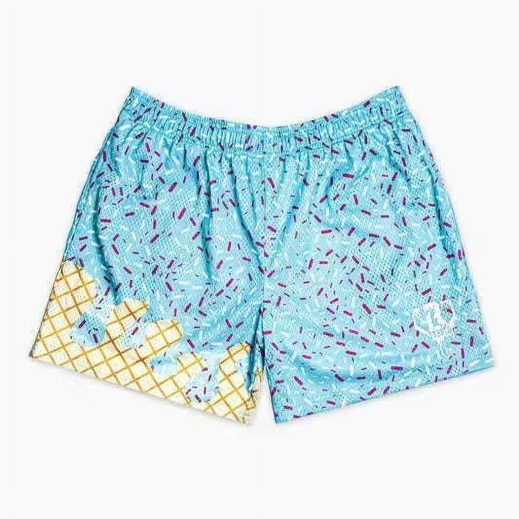 Baseball Lifestyle 101 Ice Cream Shorts Summer Beach Shorts for Men Women