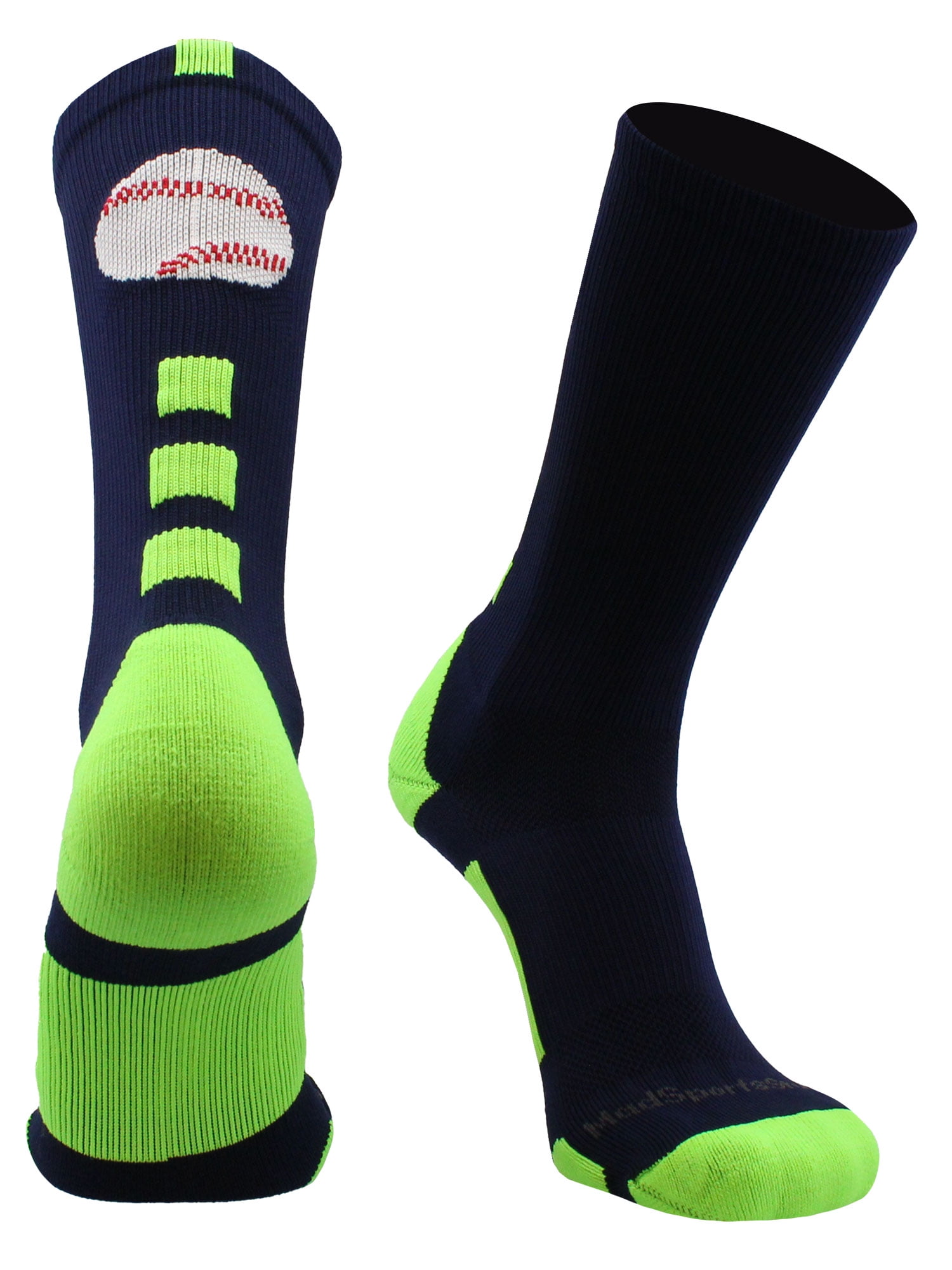 nike baseball socks green