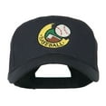 thumbnail image 1 of Baseball Logo Embroidery Cap - Navy OSFM, 1 of 5